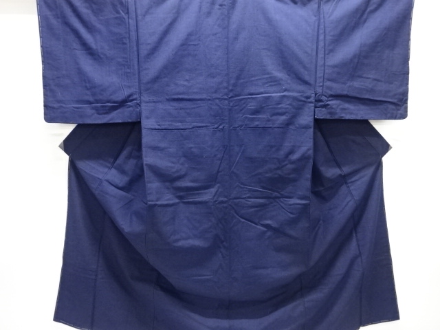 JAPANESE KIMONO / UNUSED TSUMUGI MENS KIMONO ENSEMBLE FOR MEN